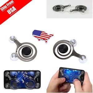 GlobalNiche® Set of 2 Zero Any Touch Screen Device Mobil Tablet Game Control Joysticks-image-9