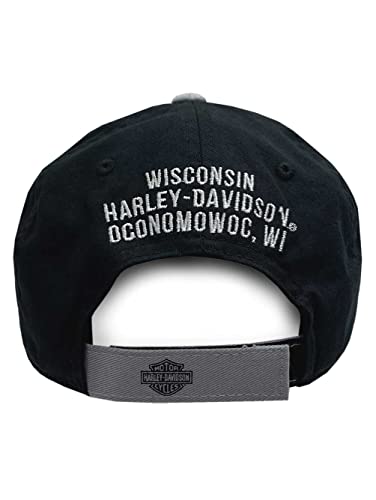 Gorra béisbol mujer Harley-Davidson negra miniatura 2