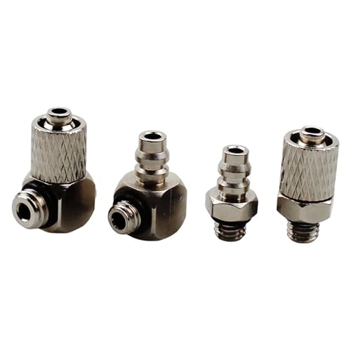 Cilindro pagoda PC6-M5 neumático con conector rápido de tres vías universal 5