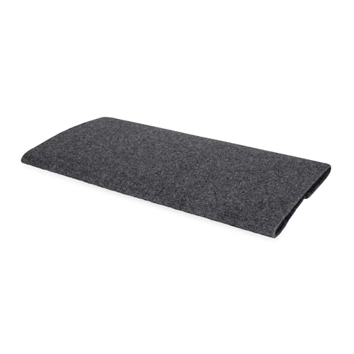 Camco Wrap Around RV Step Rug - for Manual & Electric RV Steps - Easy Install, No Tools Required - Fits 18' Wide RV Steps - Weather-Resistant (42925)
