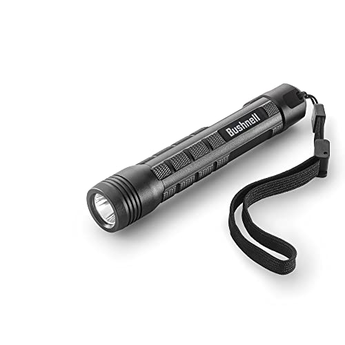 Bushnell Tactical Flashlight, 700 Lumens, Compact LED Construction, Uses Included CR123 Batteries or