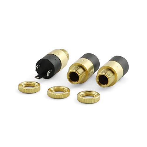 Adaptador Jack Panel Estéreo 3.5mm Macho a Hembra x5 miniatura 5