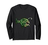 Der Laternenfisch erwacht als Zombie: Unser Design bringt Grusel in die Tiefen des Meeres. Jede Pose und jedes Element spiegeln die düstere Transformation dieses Fisches wider. Eine perfekte Halloween Geschenkidee für den Mann und die Frau.
