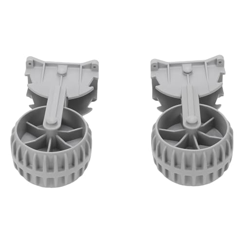 Akozon Ruedas Inflables de Lanzamiento de Botes, Rueda de Bloqueo, Plástico de Ingeniería Premium para Botes Pequeños y Livianos, Canoa, Kayak