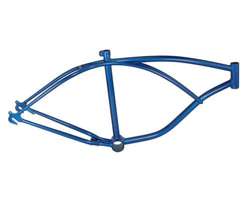 Lowrider Bike 24 Beach Cruisers Frame Blue.