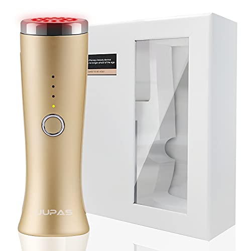 Red Light Therapy For Face - FDA Cleared - UUPAS LED Light Therapy Facial Skin Solawave Wand Massager for Face - Skin Tightening Machine for Anti Aging,Wrinkle Removal,Face Lift,Skin Rejuvenation