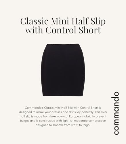 Image of commando Classic Mini Half Slip With Shorts