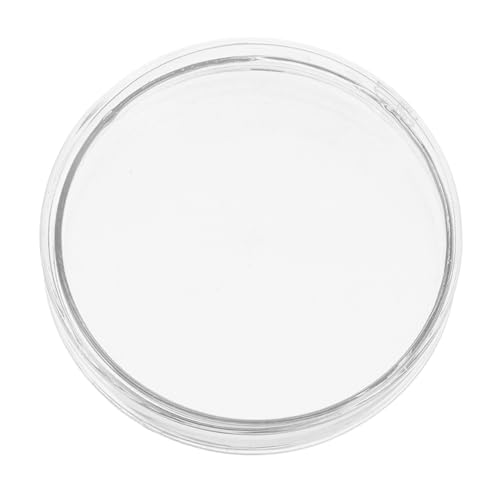 KICHOUSE Laboratory Petri Dish Test Petri Dishes Cell Culture Dish Laboratory Decor Polystyrene Petri Dish Chemistry Petri Holder Lab Petri Plate Agar Science Supplies Transparent Glass