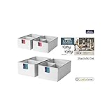 Confortime Organizer 2-3 Fächer, verschiedene Farben, 25 x 41 x 16, Einheitsgröße