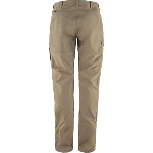 Fjällräven Damen Nikka Curved Hose, Suede Brown, 38