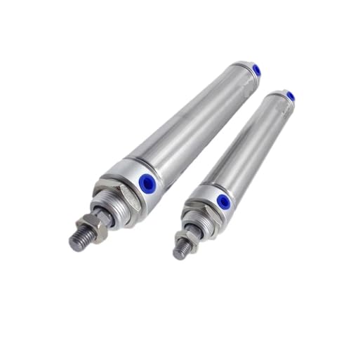 Mini cilindro neumático DESU16 de acero inoxidable y 100 mm de carrera para actuadores 2