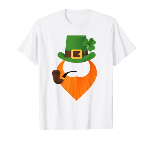 Lucky Irish Leprechaun Irlanda Barba St Patricks Regalo Camiseta