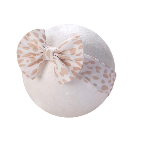 KIDOCHEESE Baby Headbands Soft Stretchy Hair Bows Elastics Nylon Hairbands for Baby Girls Newborn Infant Toddlers Kids3