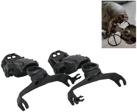 ArmorMason Rear Helmet Rail Attachment Kit Compatible with M-LOK, Peltor Comtac Headsets