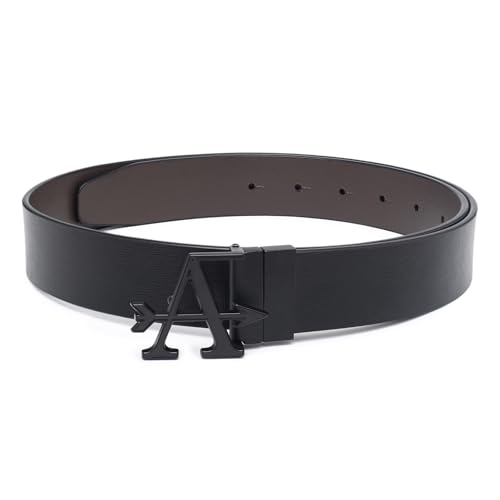 Image of Arrow Men Textured Leather Reversible Belt