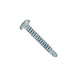 VYNEX 3101780199803 Selbstbohrschraube, TC, gewölbt, 4,2 x 19 SC x 17, Farblos, Einheitsgröße