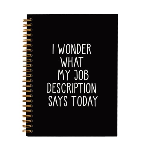 OXW Funny Office Gifts Notebook Journal, Gag Fun Gifts for Coworker Colleague Adults Boss Employee...