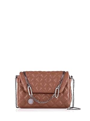 Le Pandorine Borsa vicky pochette quilted armadio tabacco