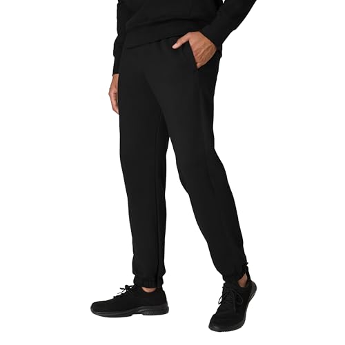 Hanes ComfortBlend Men's Originals Midweight Joggers with Pockets, Fleece Sweatpants, 30" Inseam, Black - image 5