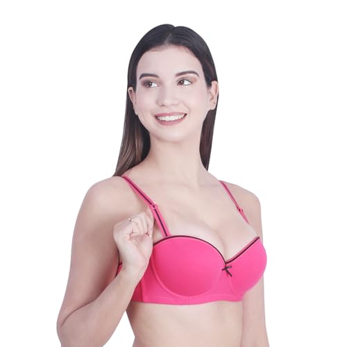Image of Brachy Women's Poly Cotton Heavily Padded Wired Push-up Bra
