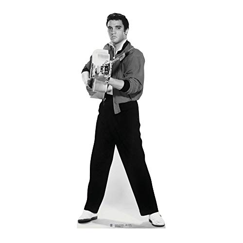 STAR CUTOUTS Cut Out of Elvis Shooting with Guitar