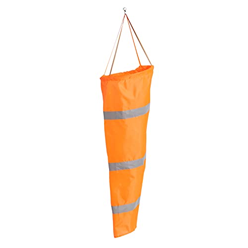 Banderín Indicador de Viento Fluorescente Naranja 100cm miniatura 4