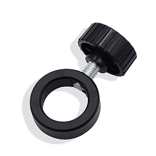 Microscope Metal Piller Holder Fixing Ring 25 Inner Diameter Fixing Ring with Screw for Industry Microscope Position Limit Fixing Microscope Metal Piller Holder Ring