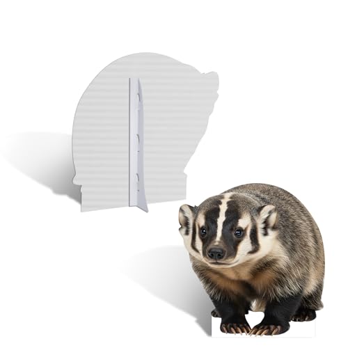 Image of American Badger 3FT Life Size Cardboard Cutout Standup, 1 PC | Life Size American Badger Cardboard Cutout Standup for Party Decor, Birthday, Events, Photos & Themed Parties