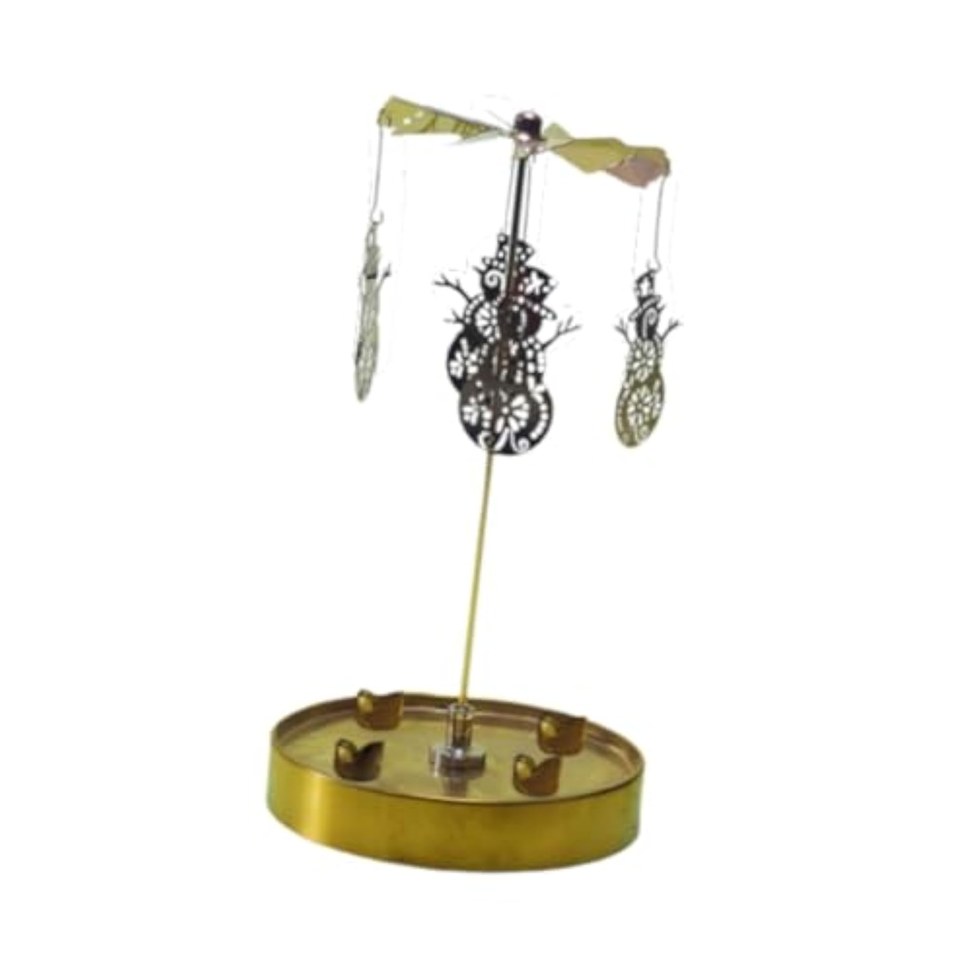 Spinning Candle Holder Rotating Design