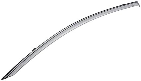 WellVisors Window Visors Wind Deflectors Compatible with Volvo 2017-2025 V90 with Black Trim Rain Guards 3-847VO008