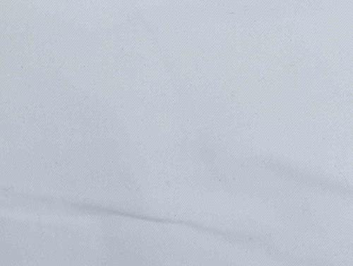 Richlin Fabrics 3 Yd Pack 7 oz Target Twill White, 3 Yards