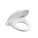 SANEI(サンエイ) 暖房便座 前丸タイプ ソフト閉止 温度調節3段階 省エネ 簡単取付 ホワイト PW9042-W