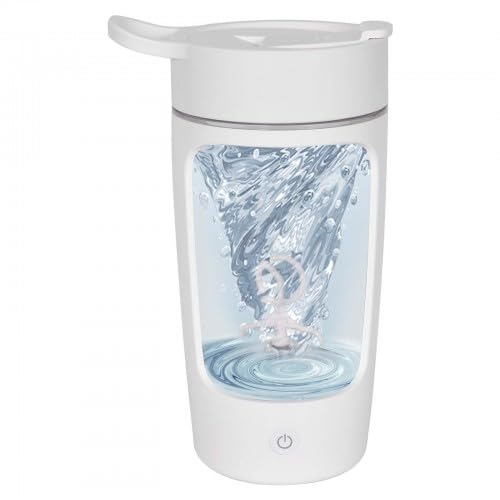 Colexy Elektrischer Eiweiß Shaker, 650ML Shaker Flasche USB...