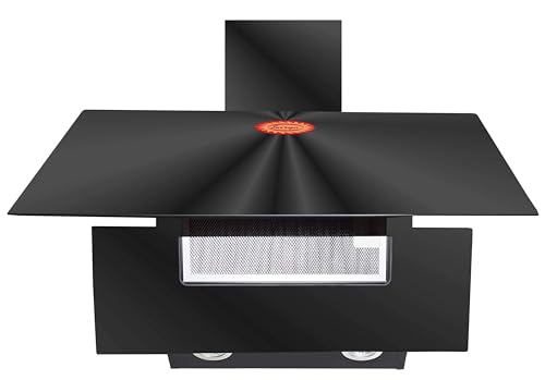Image of Brand Surya Kitchen Chimney (Model Man-Go60) With Touch Control and Gesture Control in Black