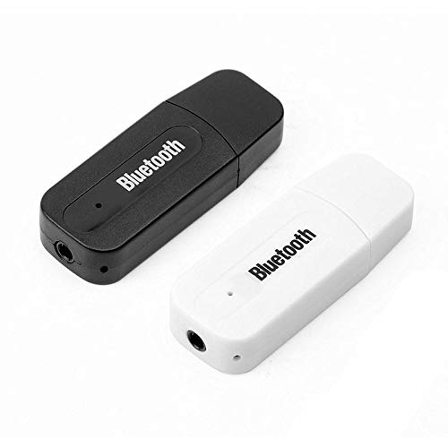 Image of Elevea 𝟏𝟓 𝐘𝐄𝐀𝐑𝐒 𝐖𝐀𝐑𝐑𝐀𝐍𝐓𝐘 Bluetooth Audio Receiver with 3.5mm AUX, USB & TF Card, Car Wireless Dongle for Music Playback & Hands-Free Calls, Speakers, Headphones