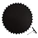 Ledph Tappeto da Salto per Trampolino da Giardino, con Occhielli per Trampolino Telo di Ricambio, Telo di Ricambio per Trampolino di Fitness All'Aperto, Nero, ø 427cm 80/88 Occhielli,14ft/80 Buckles