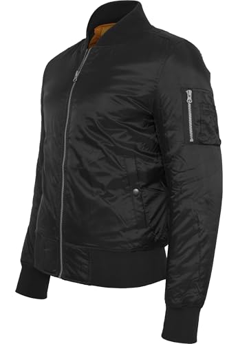 URBAN CLASSICS Chaqueta de Hombre cortavientos de invierno yotoño, tipo bomber de la vieja escuela, acolchada y muy ajustada, tallas S - 5XL - imagen 5