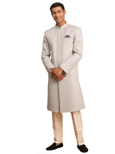 Image of VASTRAMAY mens Sherwani Set
