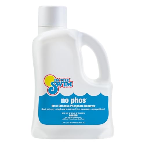 In The Swim - No Phos - Fast-Acting Phosphate Remover for Clear, Balanced Water - 3 Liter