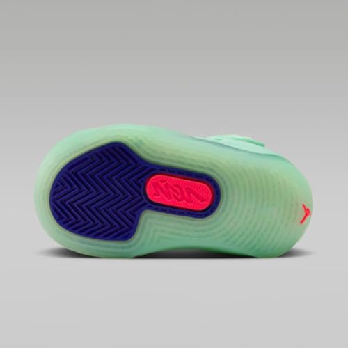 Nike Zion 3 Baby/Toddler Shoes (DV3868-300, Green Mint Foam/Psychic Purple/Flash) Size 74