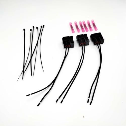 Conector de bobina de encendido compatible con Lexus SC400, cableado eficiente de 3 piezas 3