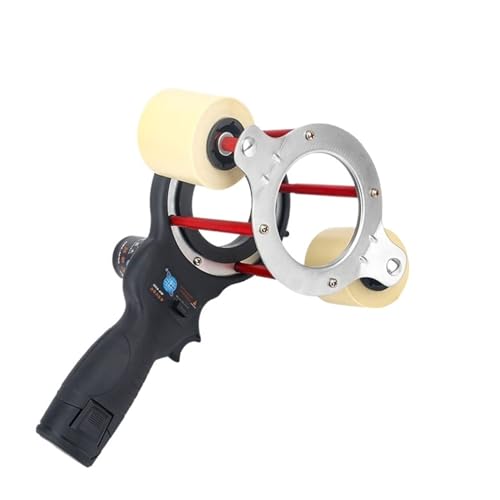 PZPZP Coil Winding Machine, 12V Air Condition Tape Winding Machine, Copper Pipe Corrugated Tube Taping Wrapping Tool with Lithium Battery,for Home(C Type)