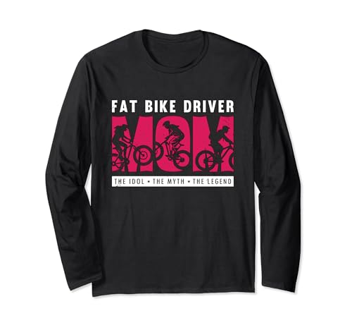 Stai cercando un fantastico design per fat bike? Allora questo divertente design per mountain bike, bici da strada o fatbike è quello giusto. È un'ottima idea per le mamme che guidano fat bike che amano il loro hobby. Indossalo con orgoglio al lavoro o nel tempo libero. Prendi questo ora.
