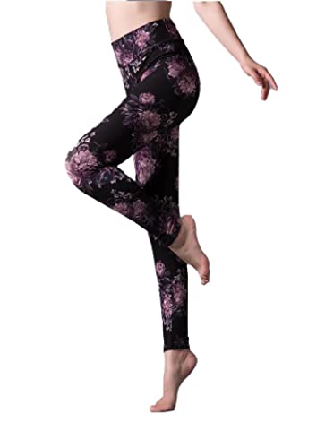 IBAIOU Bequeme Leopardenflecken Hosen Leggings Yogamosen Hochtütig...