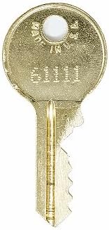 Padlock Replacement Key for American Lock 67711