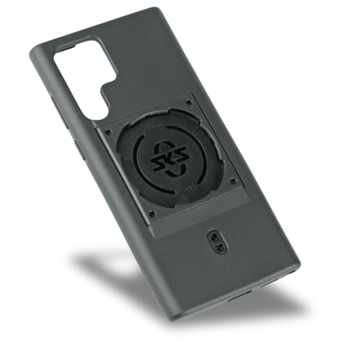 Fixation vélo Samsung S22 Ultra avec la coque antichoc SKS COMPIT idéale cyclisme