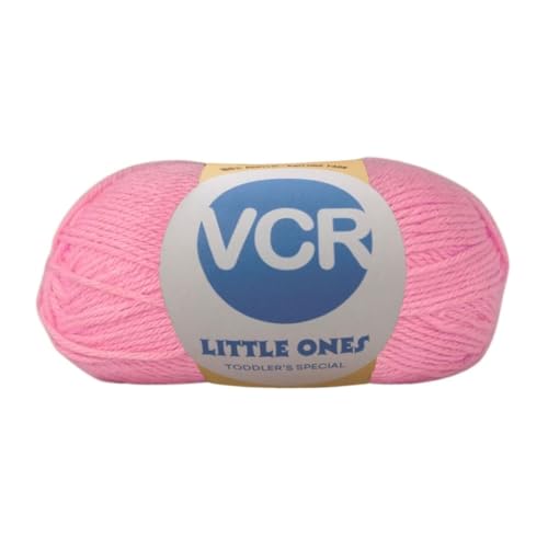 Image of VCR Neon Pink Yarn, 100 Grams Hank, 190 Meters Length, Acrylic Ball for Crochet and Knitting, Soft Crosia Threads, Pack of 1 Yarn, Suitable for DIY Crafts
