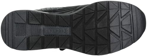 Skechers Women's Million AIR Sneaker, 7.5 Black | Image 3