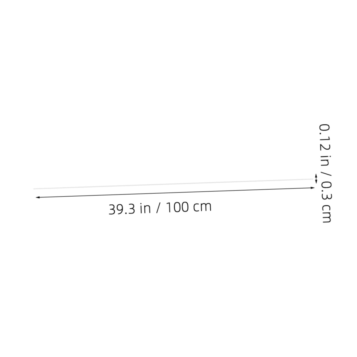 VICASKY Kite Support Pole Kit Plastic Tubing for Models Plastic Rod for Crafts Kite Building Rods