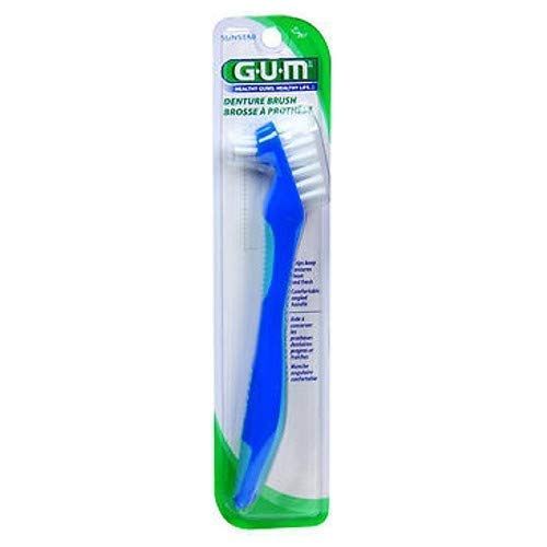 Gum Denture Brush, 1 each by Gum (Pack of 2)